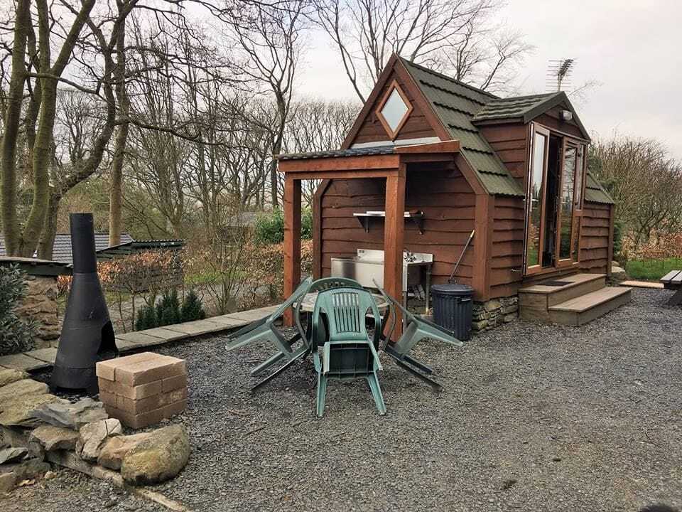 Cartmel Camping Pod Grange-over-Sands Exterior photo